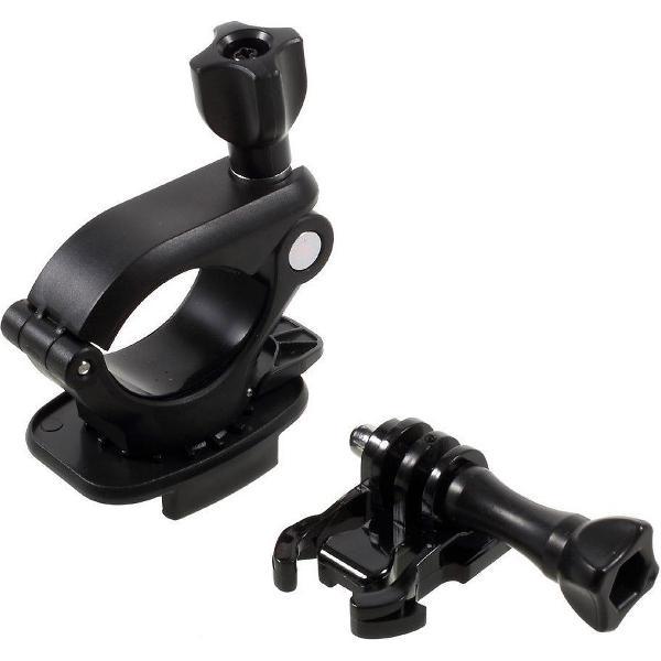 Shop4 - SJCAM SJ4000 Motor- en Fietshouder - Stuur Small Zwart