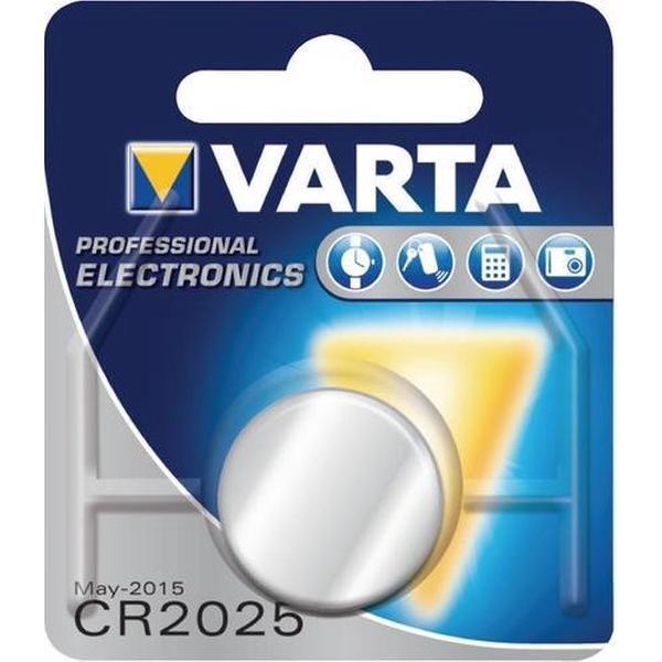 Varta CR2025 Lithium knoopcel batterij 3V - 5 stuks