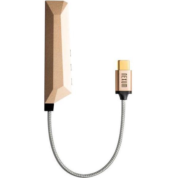 Nexum AQUA Micro Audio Versterker microUSB Android Goud