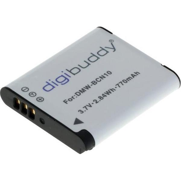 digibuddy A Merk Accu Batterij Panasonic DMW-BCN10 / Leica BP-DC14 - 770mAh