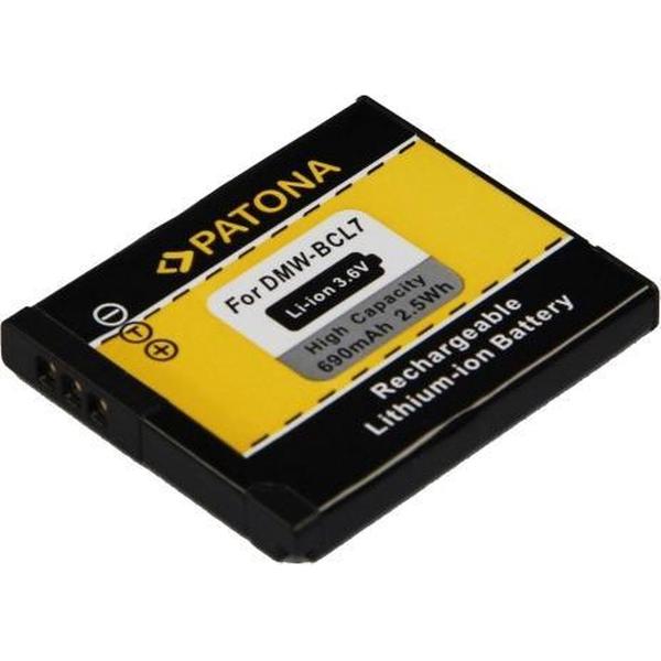 PATONA Battery for Panasonic DMW-BCL7E SZ9 SZ3 XS1 FS50 FH50 F5 BCL7