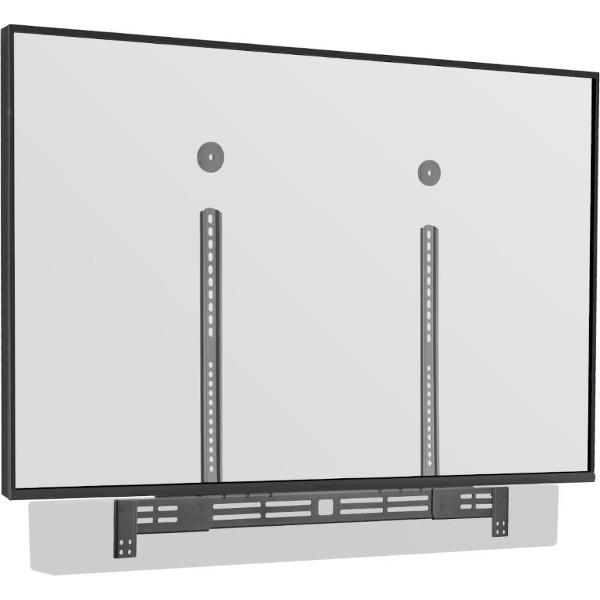 Cavus SBU03 Universele Soundbar beugel met hoogte en diepte instelling - Geschikt voor Soundbars met een ophangsysteem aan de achterzijde - VESA