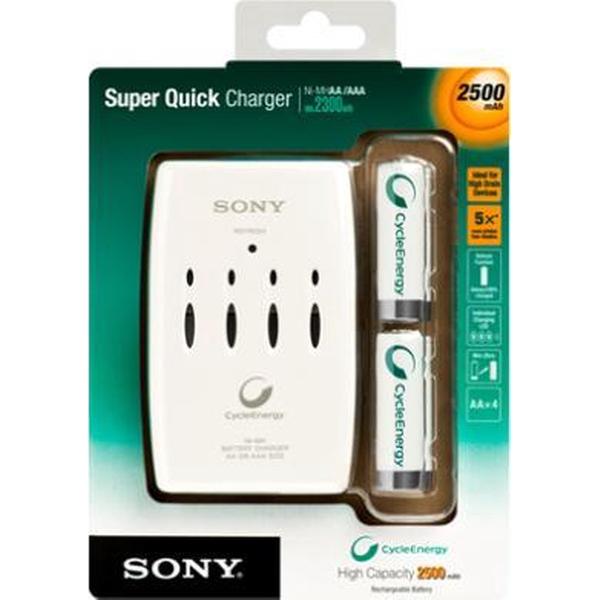 QUICK REFRESH CHARGER + AA 2500 MAH X4