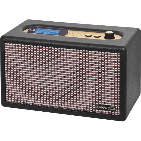 Trevi DS 1976 V radio Persoonlijk Digitaal Zwart, Bruin