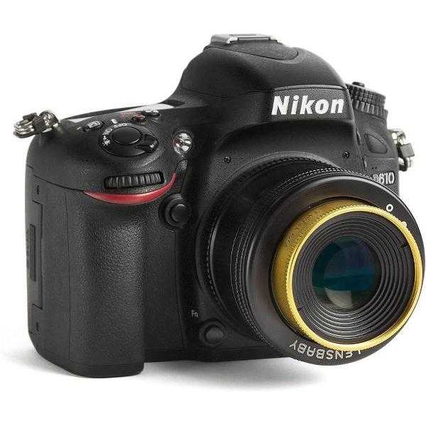 Lensbaby Twist 60mm F/2.5 objectief - geschikt voor Nikon spiegelreflexcamera's