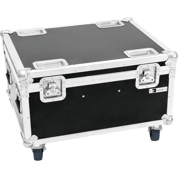 ROADINGER Flightcase 4x LED IP PAR 12x12W HCL with wheels