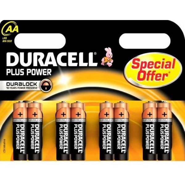 Duracell Duralock LR6 AA Batterijen 8-Pack