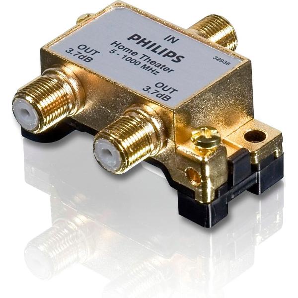 Philips SWV4000S - F-Type splitter - Goud
