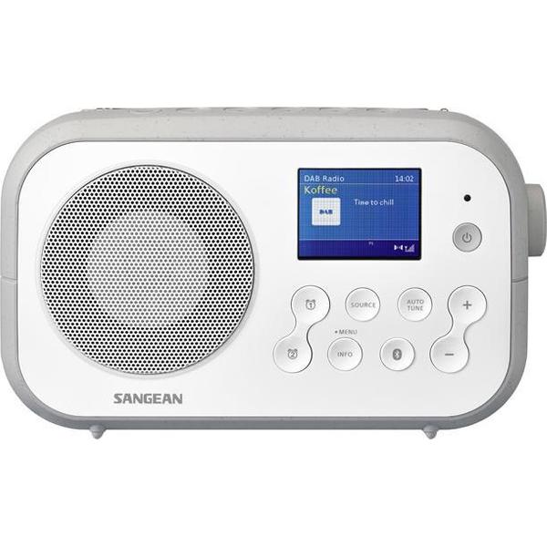 Sangean Traveller 420 - DPR-42BT - Draagbare radio met DAB+/FM, batterijlader en Bluetooth - Grijs