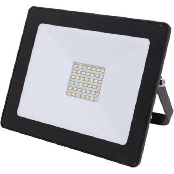 LED-SCHIJNWERPER VOOR BUITENSHUIS - 30 W, NEUTRAALWIT - ZWART