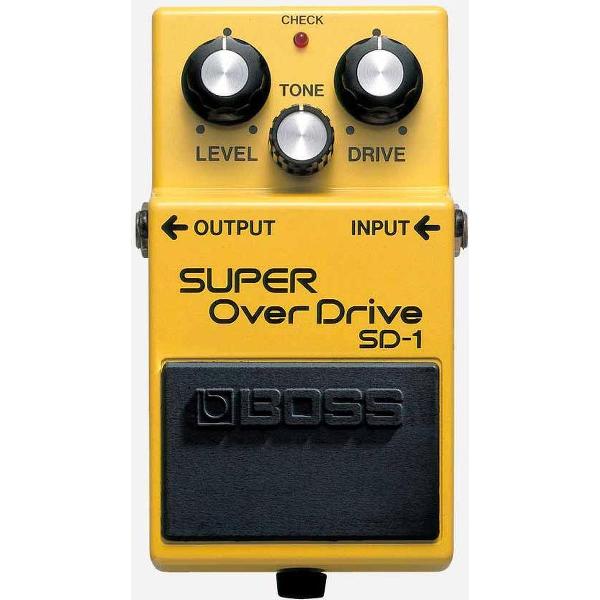 Boss SD-1 Super Overdrive overdrive pedaal