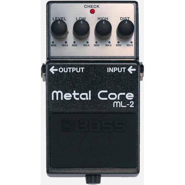 Boss ML-2 Metal Core metal distortion pedaal