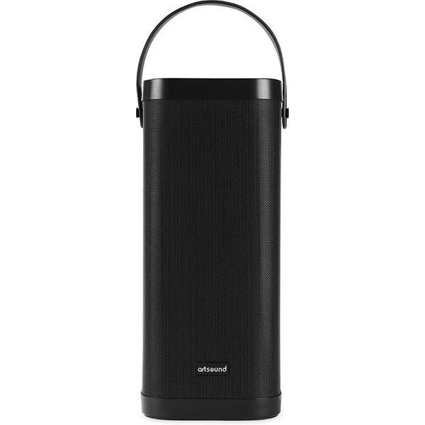 3-weg speaker met actieve filter, 150W, zwart