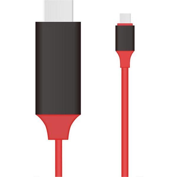 USB C naar HDMI kabel 2 meter voor MacBook, Windows, Samsung Galaxy e.d.