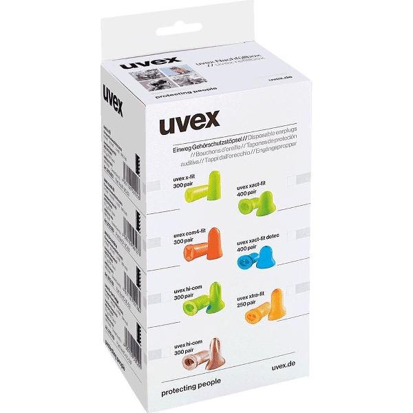 Navulzak voor Uvex oordoppen x-fit zonder koord, 300 paar/VE