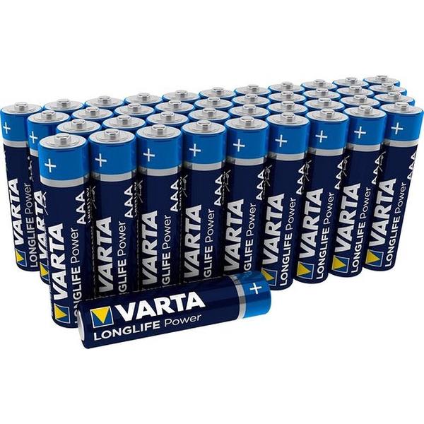 Varta Longlife Power AAA Batterijen - 48 stuks