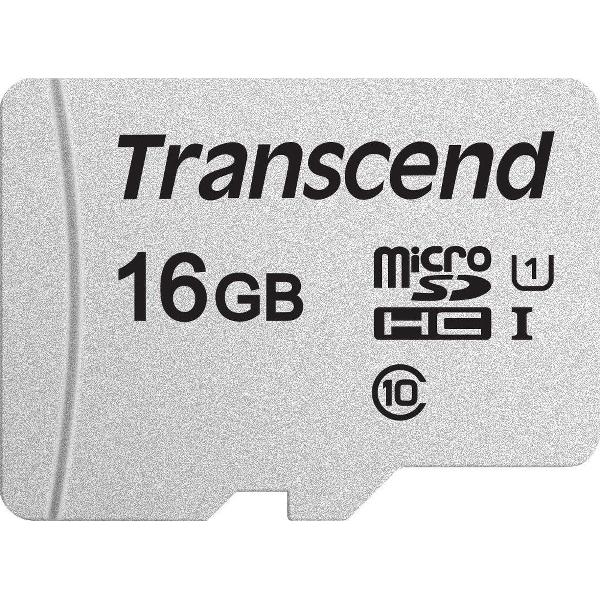 Transcend TS16GUSD300S flashgeheugen 16 GB MicroSDHC NAND Klasse 10
