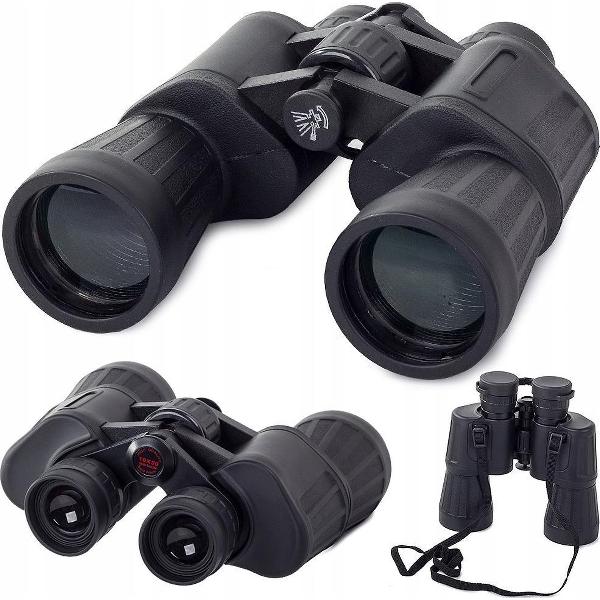 Professionele HD Verrekijker - Ideaal Voor Dieren & Vogels Spotten - Sport - Concerten - 10x50 Diafragma Vergroting Lens - Complete Binocular Verkijker Met Nekkoord & Draagtasje