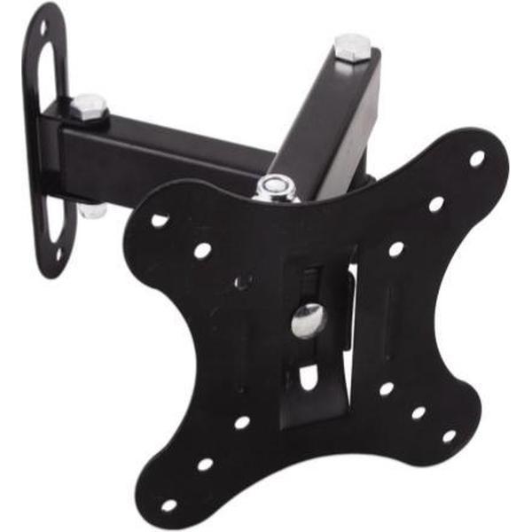 Universele TV Muurbeugel - 14 t/m 27 Inch Muur Steun Ophang Beugel TV Wandhouder - Draaibaar - Kantelbaar