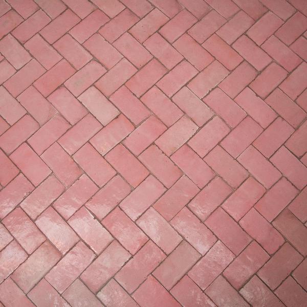 Stylingboard tile crossed pastel pink