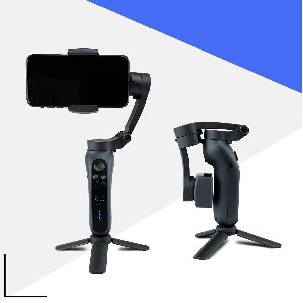 Picca Gimbal voor smartphone - stabilizer - opvouwbaar - 3 assig