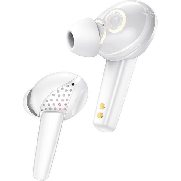 Hoco ES55 – Wit - Draadloze Oortjes – Headset met Microfoon - Bluetooth Draadloze Oordopjes - - Universeel Earbuds Wireless - Earpods - voor Apple en Samsung (Android)