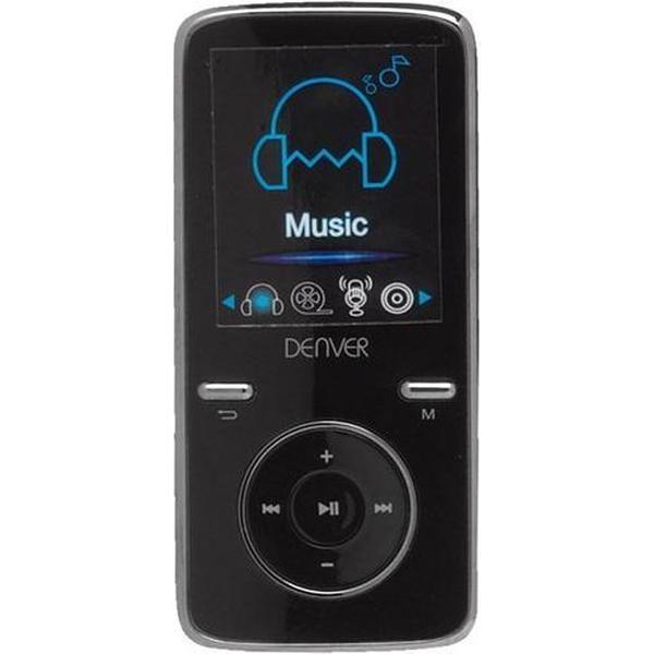 Denver MP4 Speler Zwart 4gb +- 1000 nummers + Micro SD Ingang