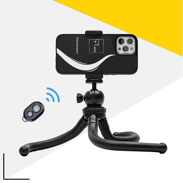Picca flexibele octopus tripod camera statief - voor smartphones en spiegelreflexcamera