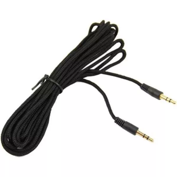 Audio Kabel 3.5mm Jack Aux Kabel Stereo 2 meter zwart