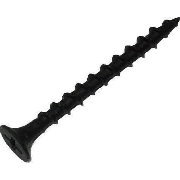 Schroeven 3.5 x 40 mm zwart 100 stuks