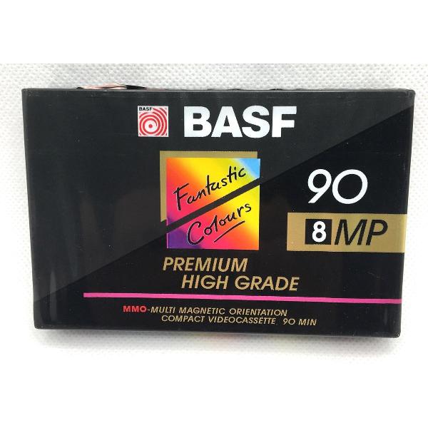 BASF 90 8 MP Extra Quality Digital 8 Video Cassette Fantastic Colours