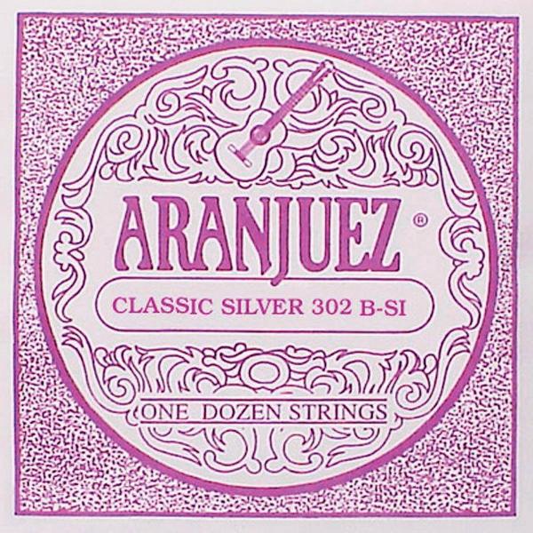 Snaar klassieke gitaar B-2 Aranjuez Classic Silver AR-302