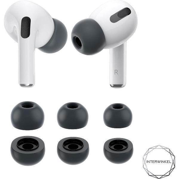 *New* Interwinkel Airpods foam tips Dark Navy maat S, M & L