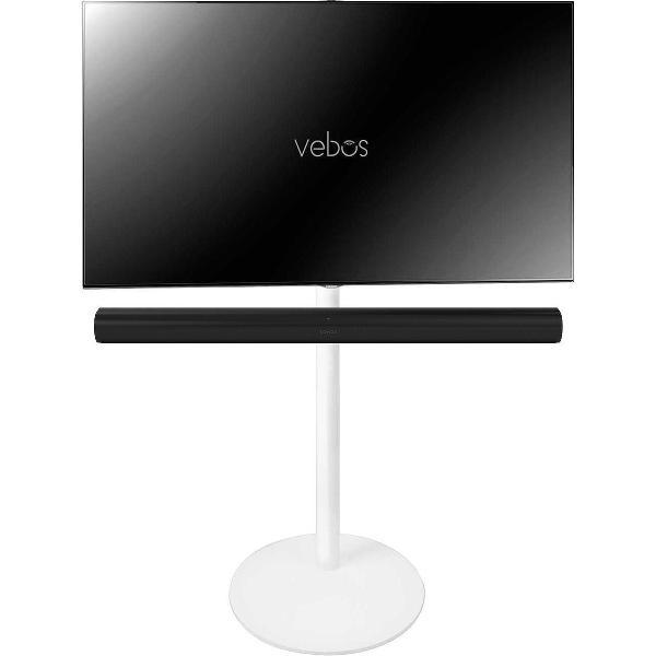 Vebos tv standaard Sonos Arc wit | Hoogte 99-119 cm | 40 - 65 Inch | Max 35 kg
