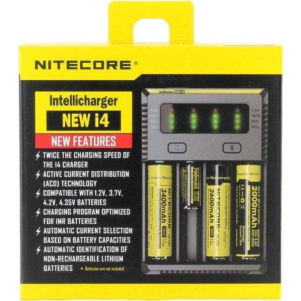 Nitecore New I4 Oplader