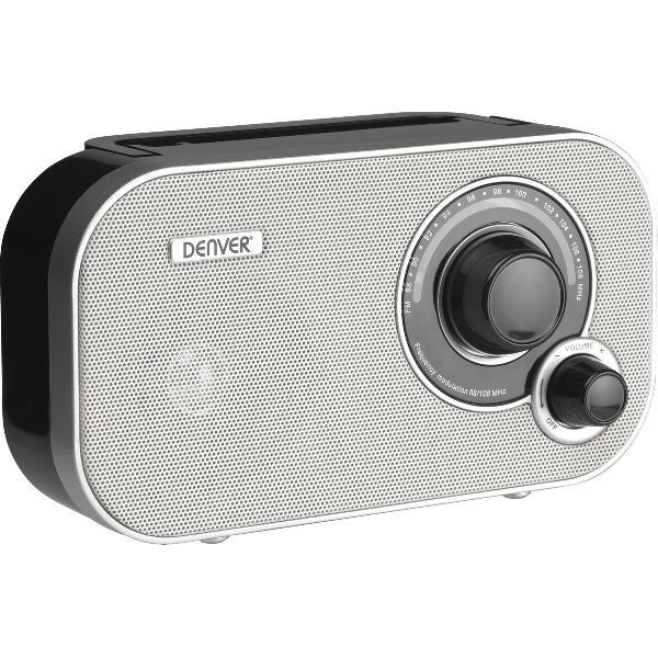 Denver TR-51White - FM radio - Analoog - Wit