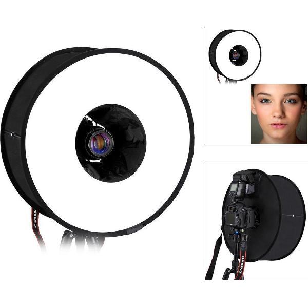PULUZ 45cm ronde stijl Macro en portret Softbox SpeedLite flitslicht Opvouwbare diffuser