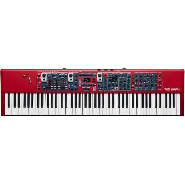 Clavia Nord Stage 3 88 - Digitale stagepiano, rood - rood