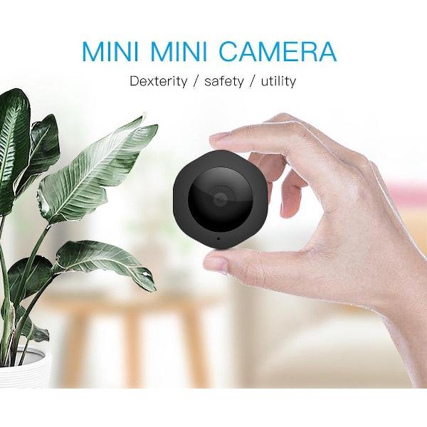 Mini Camera App - Full HD 1080P 4K Cam - Draadloze Wifi - Monitor security - Night Vision