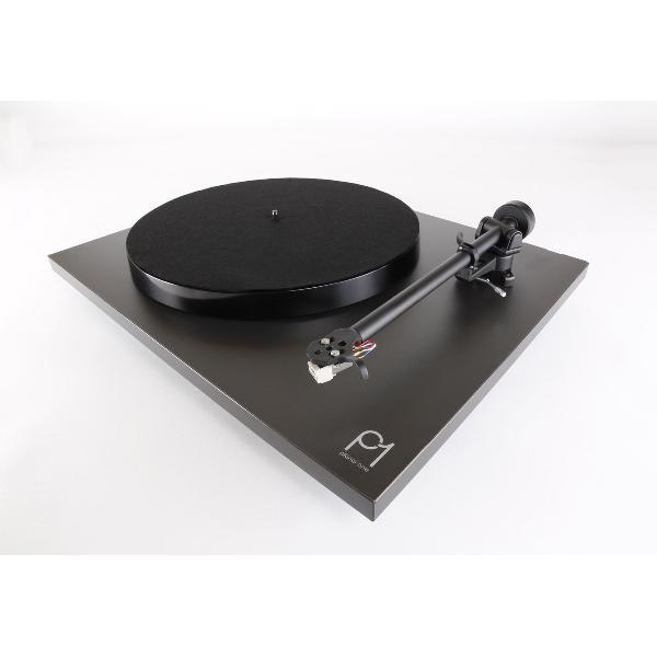 Rega Planar 1 Platenspeler - Carbon Cartridge - Mat Zwart