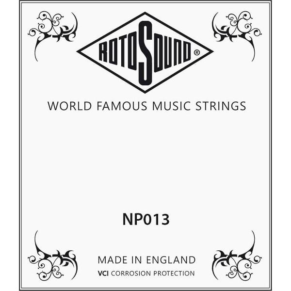 Snaar elektrische/akoestische gitaar Rotosound NP013 Stainless steel .013