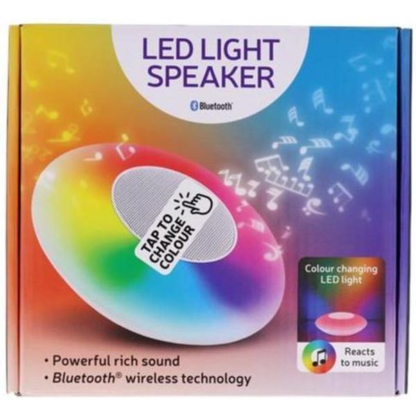 TeleBeni Bluetooth Speaker met multicolor ledverlichting met verloopkabels
