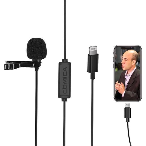 Comica CVM-V01SP (MI) speldmicrofoon met Lightning aansluiting voor iPhone en iPad