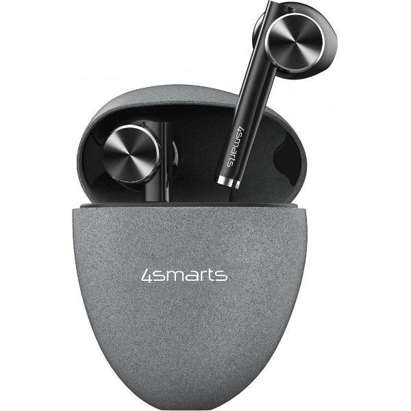 4smarts TWS Bluetooth In-Ear Draadloze Oordopjes Grijs