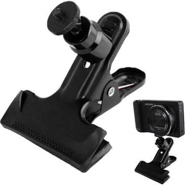 Draaibare klemhouderhouder voor studio-achtergrondcamera (zwart)