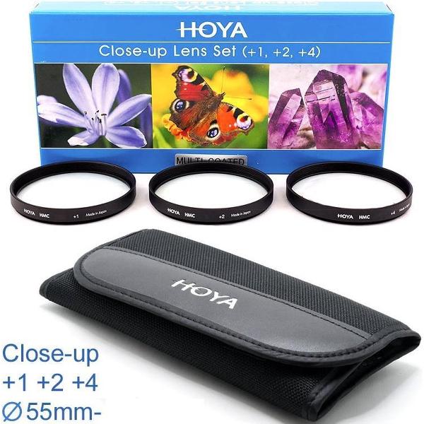 Hoya Close-Up 55mm +1+2+4 HMC