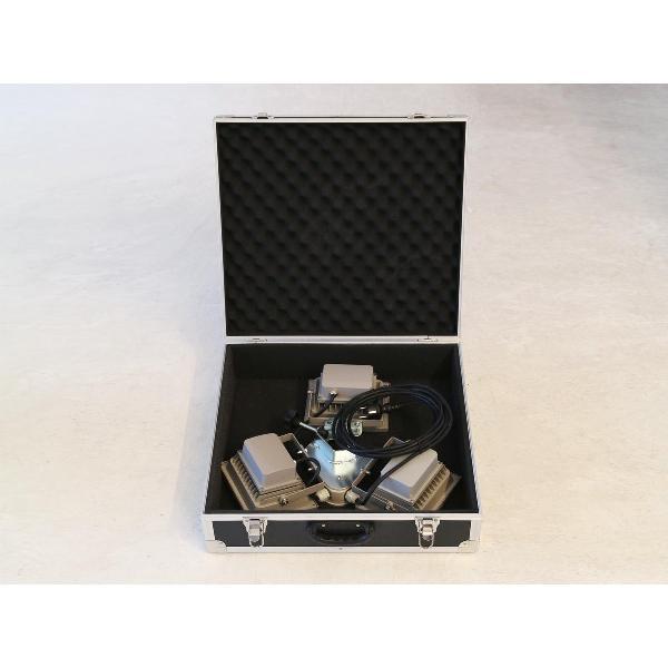 Partyspace Lichtset met 3 LED lampen voor vouwtent 3 x 10W - Complete set met Flightcase