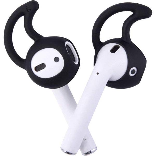 MMOBIEL Anti-slip Oordoppen voor Airpods / Earpod (ZWART)