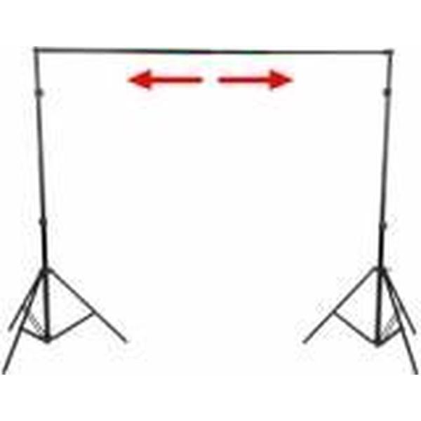 Walimex Achtergrondsysteem, telescoop, 120 - 307 cm