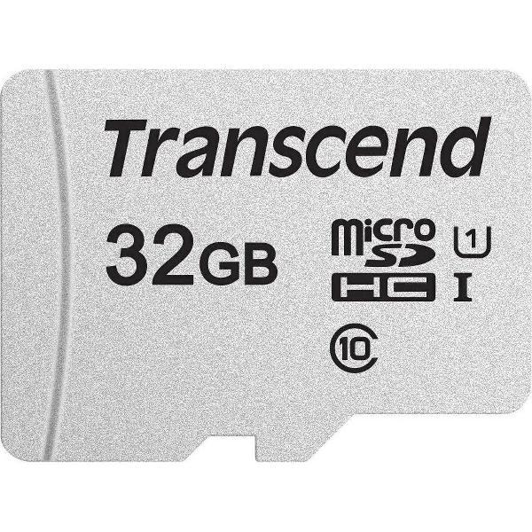 Transcend microSDHC 300S 32GB flashgeheugen Klasse 10 NAND